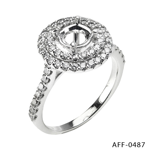 AFF-0487-anello semi-montato 18k