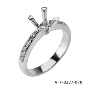 Semi-mounted with diamonds Aff-0227-070